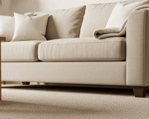 Clean Sofa in cozy living room