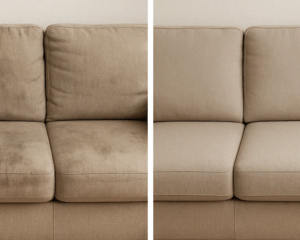 Clean Sofa in cozy living room