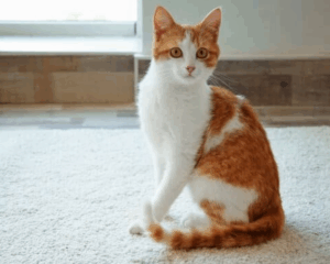 Pet stains on carpet